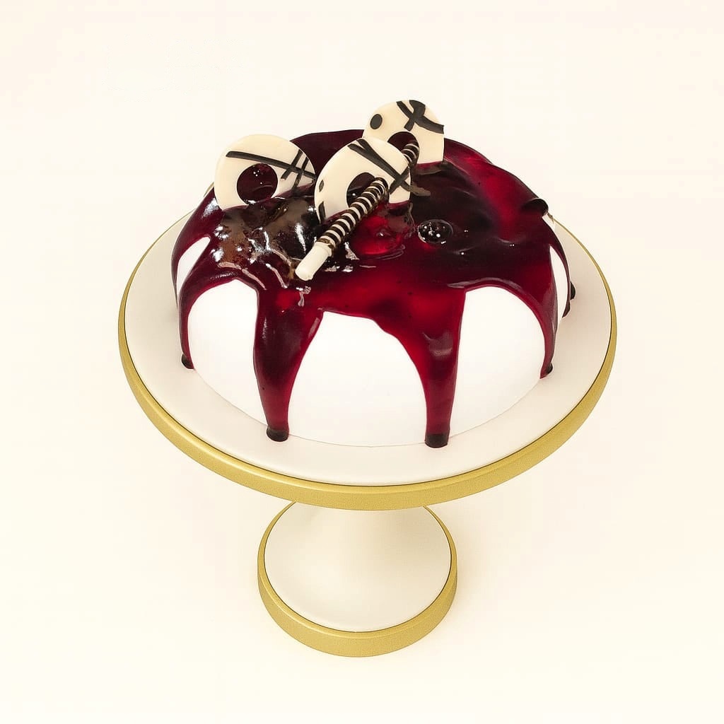 Blueberry Drizzle Fantasy Cake