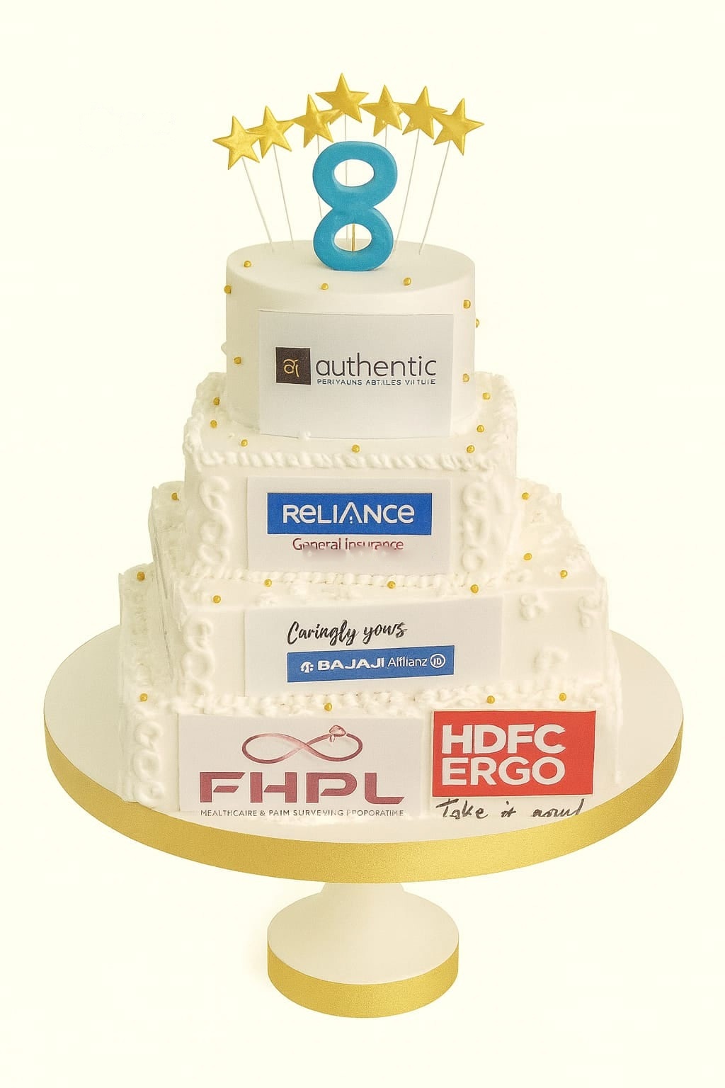 Insurance Partners Anniversary Cake