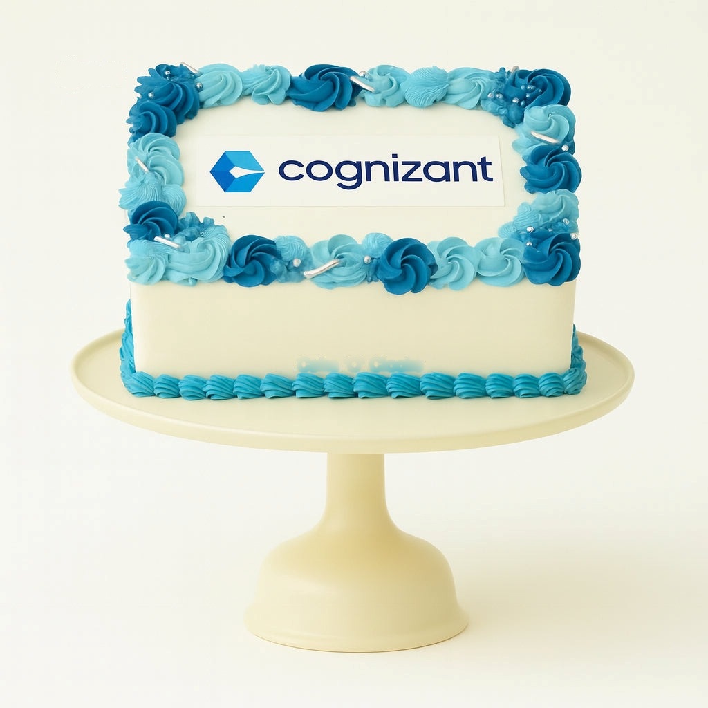 Cognizant Logo Celebration Cake