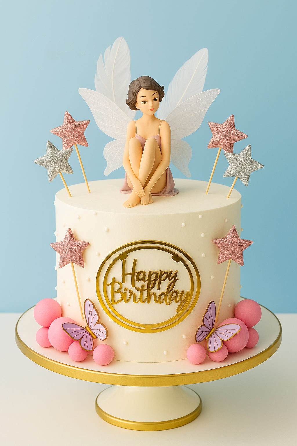 Magical Fairy Birthday Cake