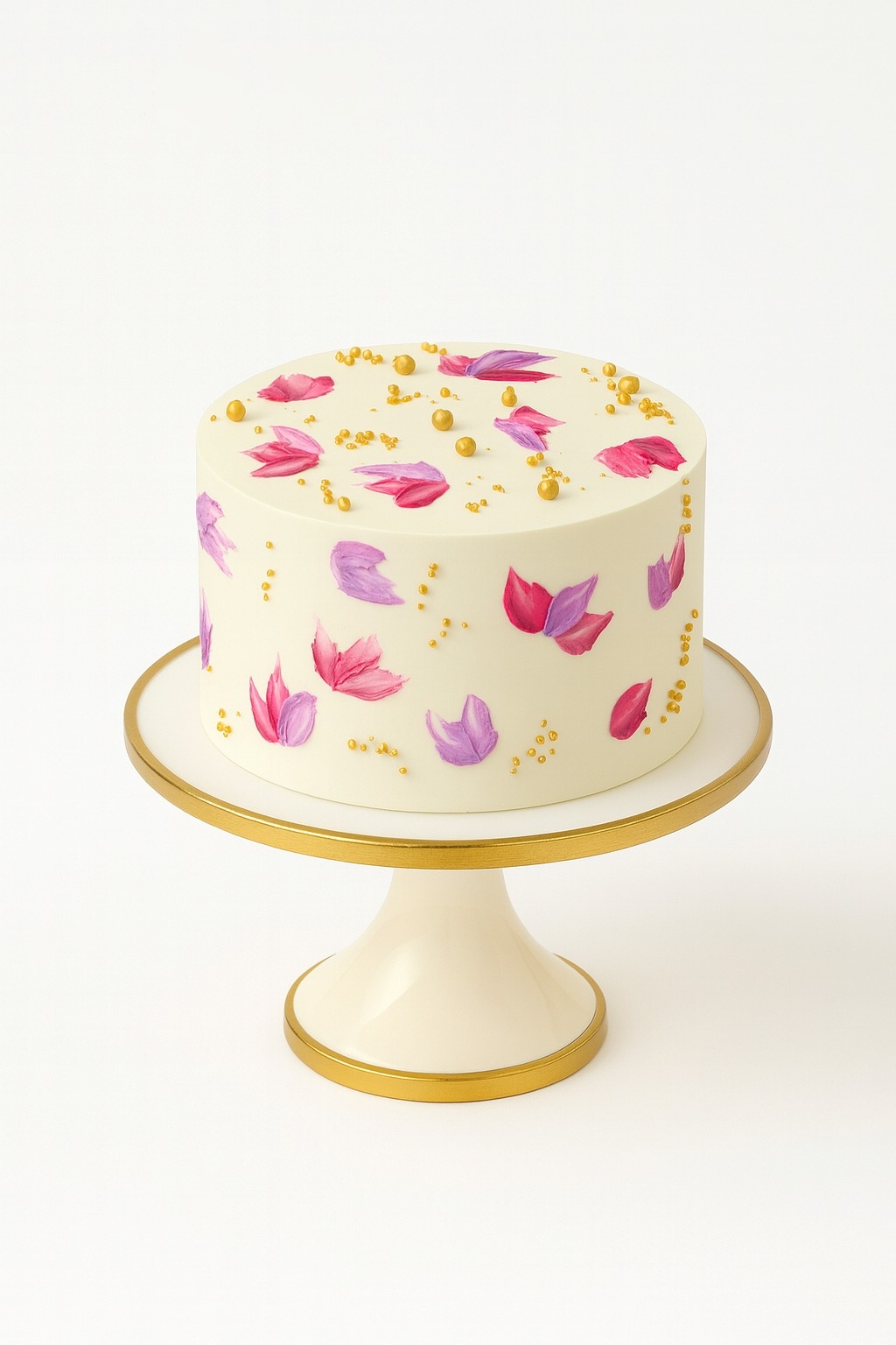 Floral Petal Designer Cake