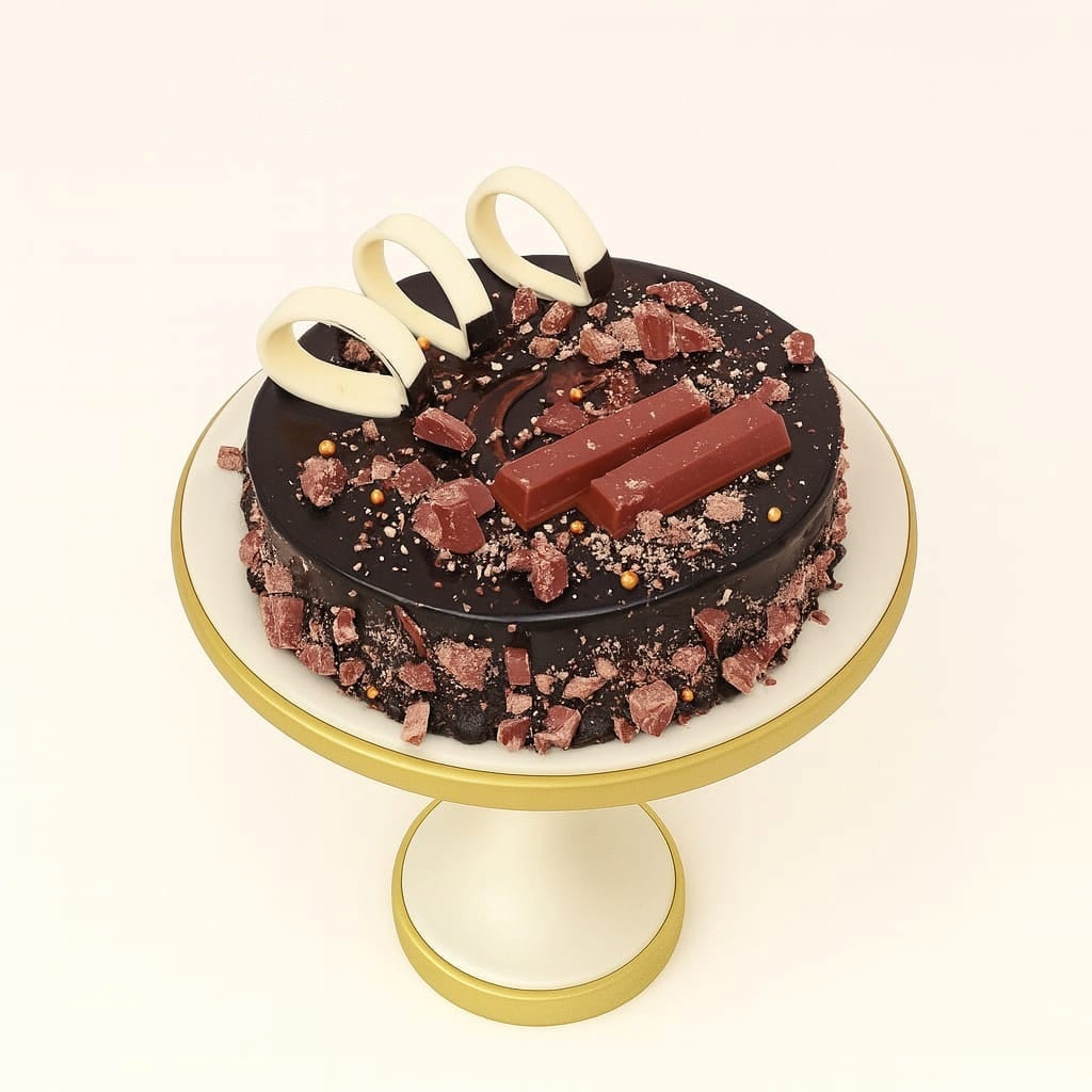 Choco KitKat Overload Cake