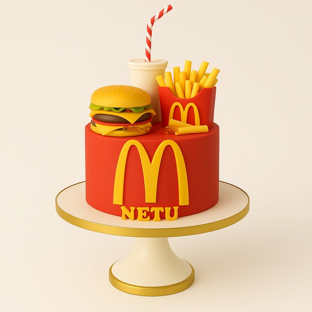 McDonald’s Theme Cake