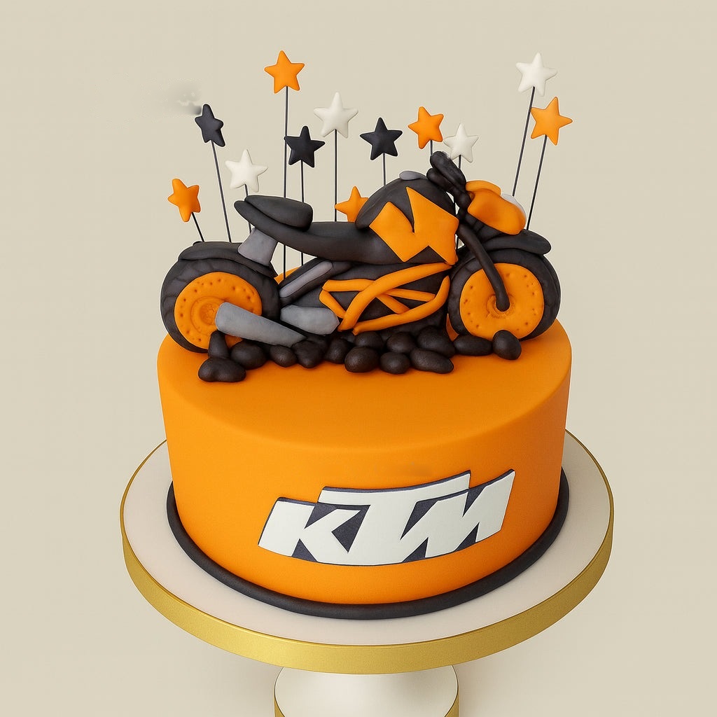 KTM Superbike Birthday Cake