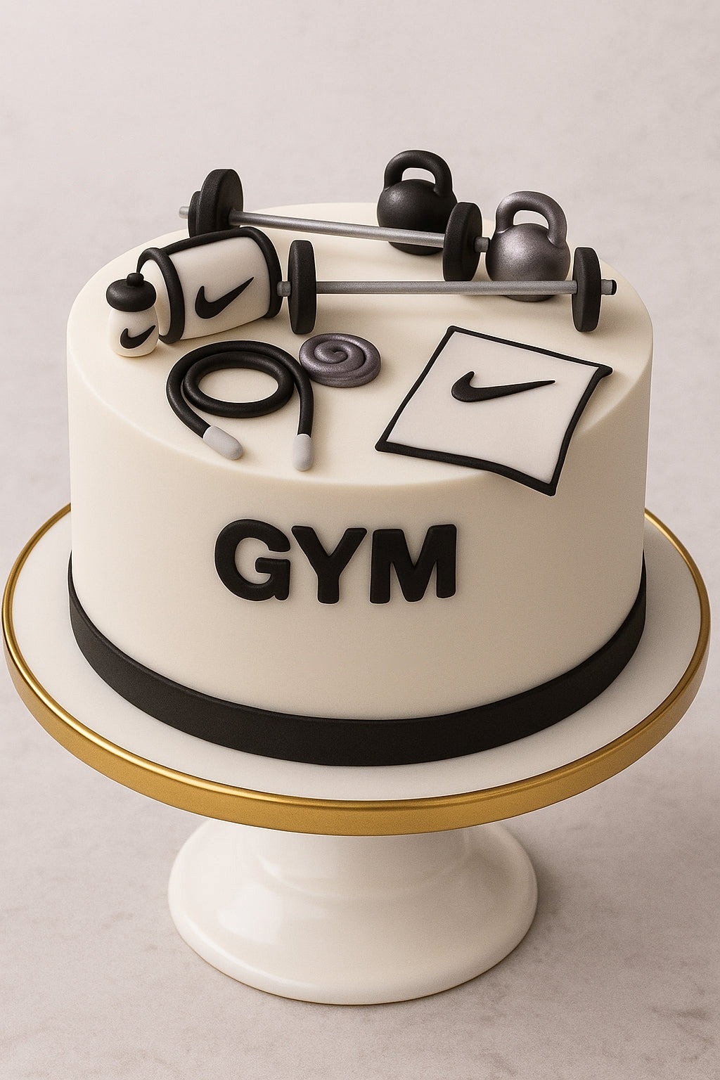 Nike Gym Theme Cake