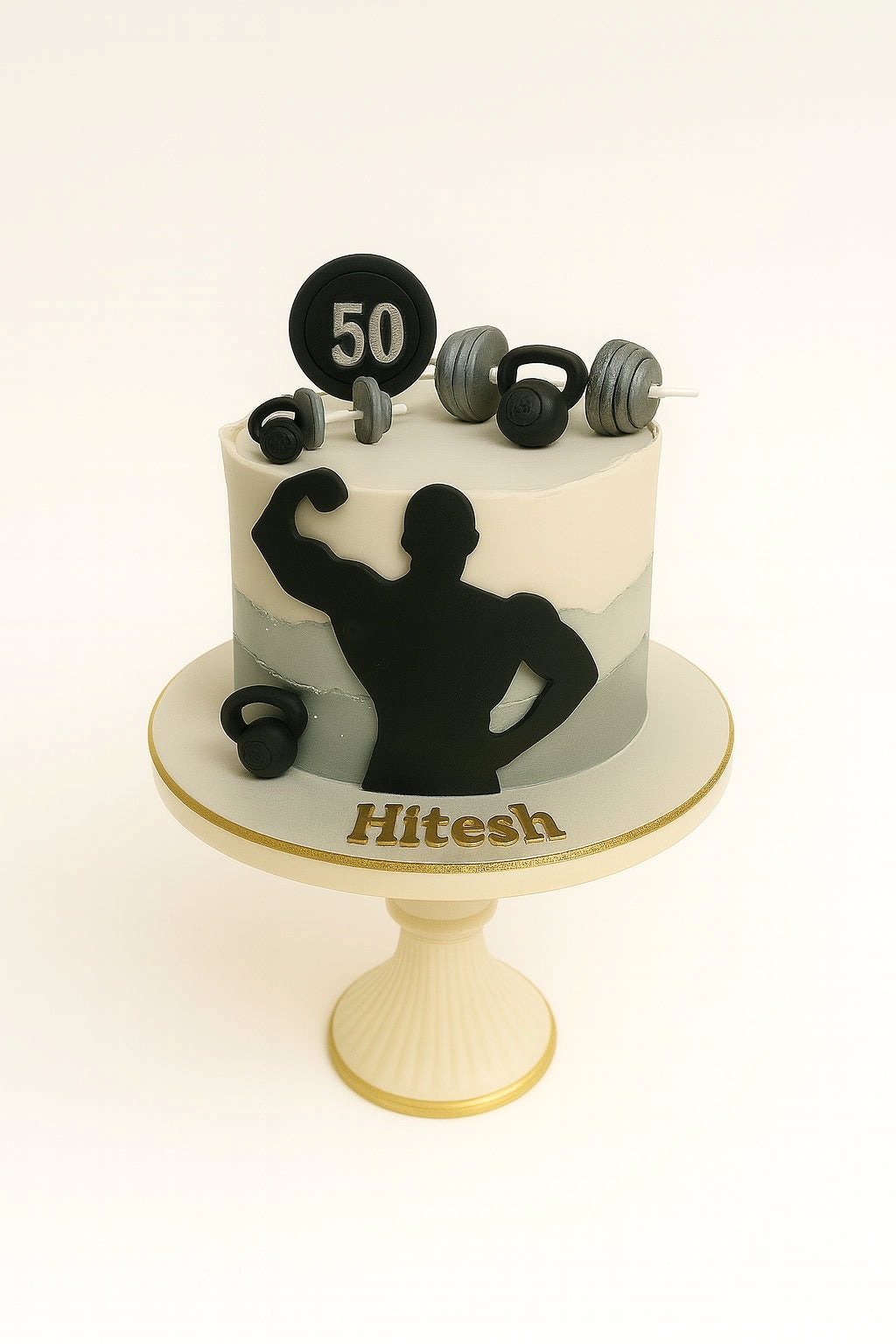 Muscle Man Gym Cake