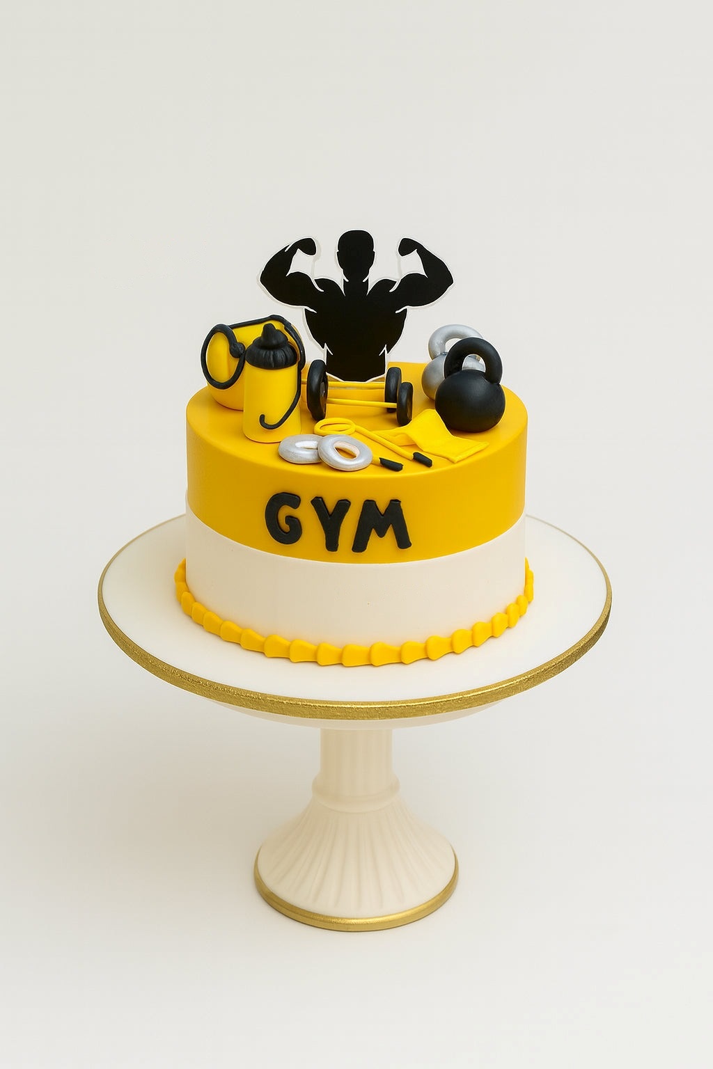 Bodybuilder Gym Cake