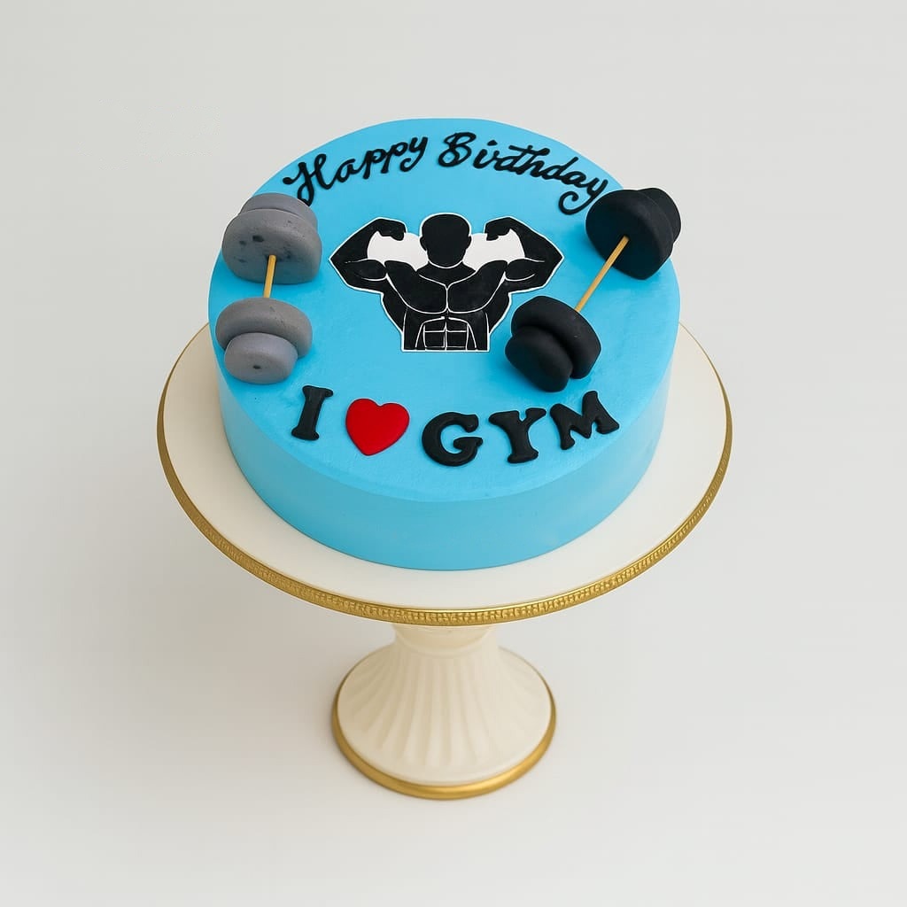 I ?? Gym Fitness Cake