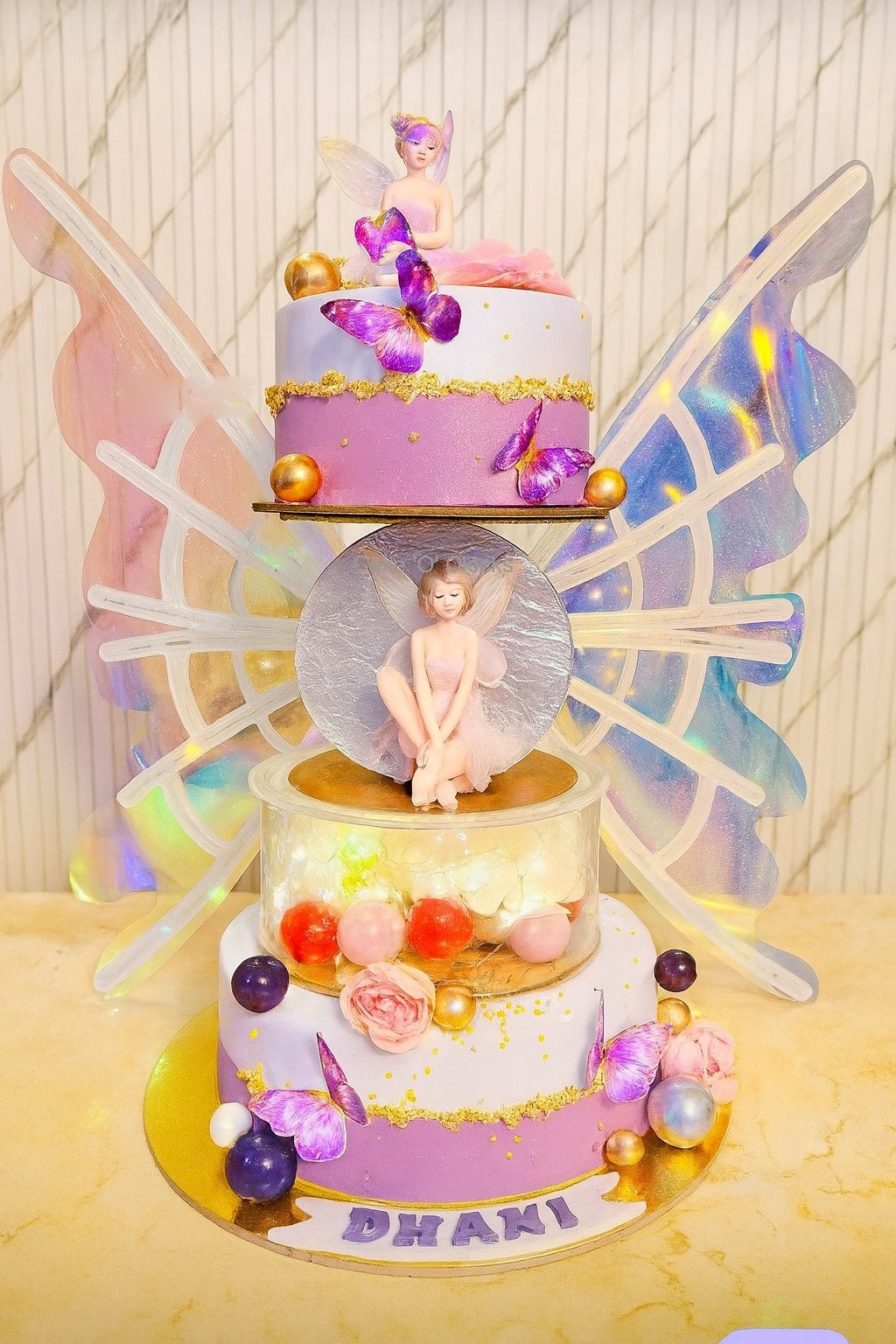 Fantasy Fairy Garden Cake