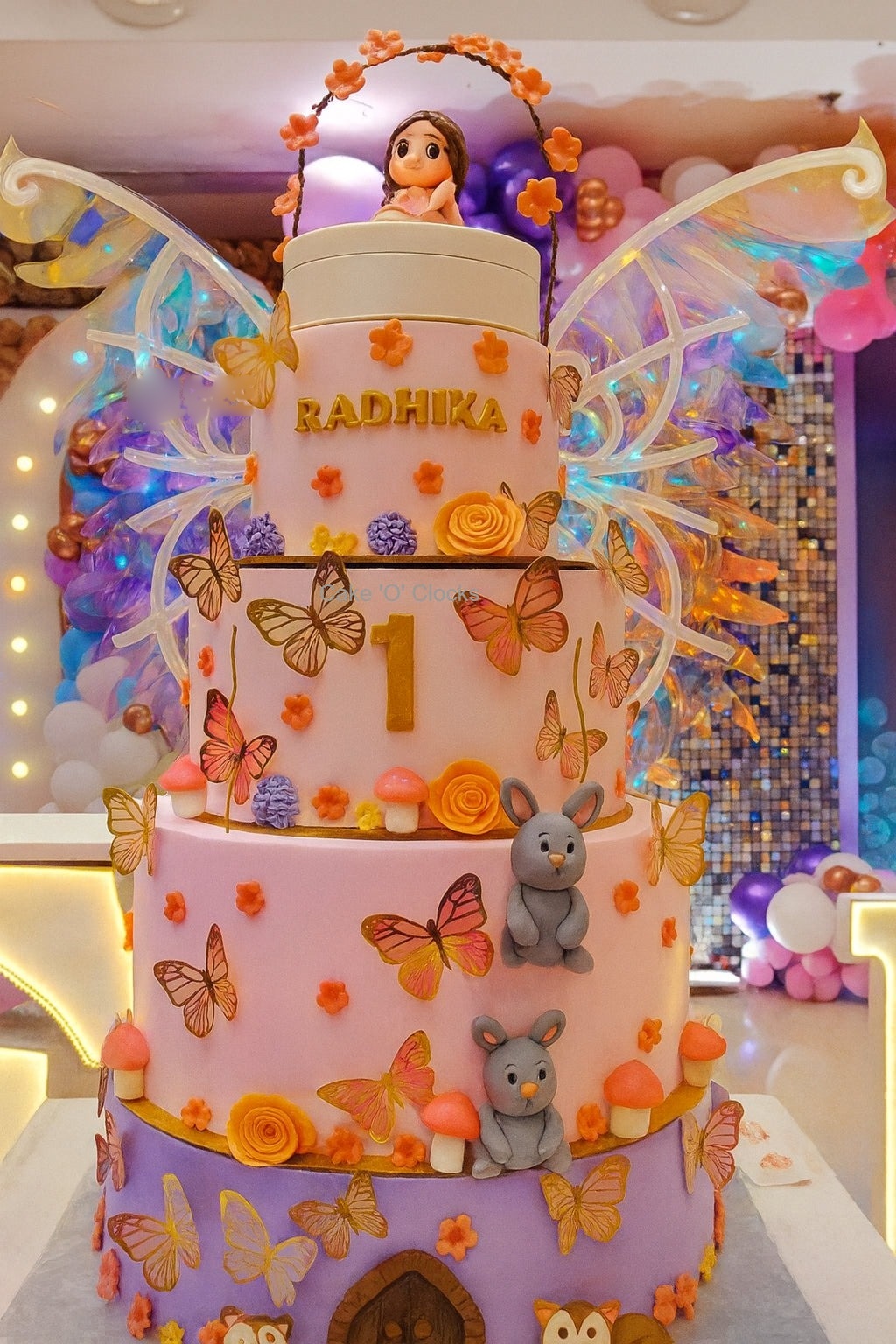 Woodland Fairy Castle Cake