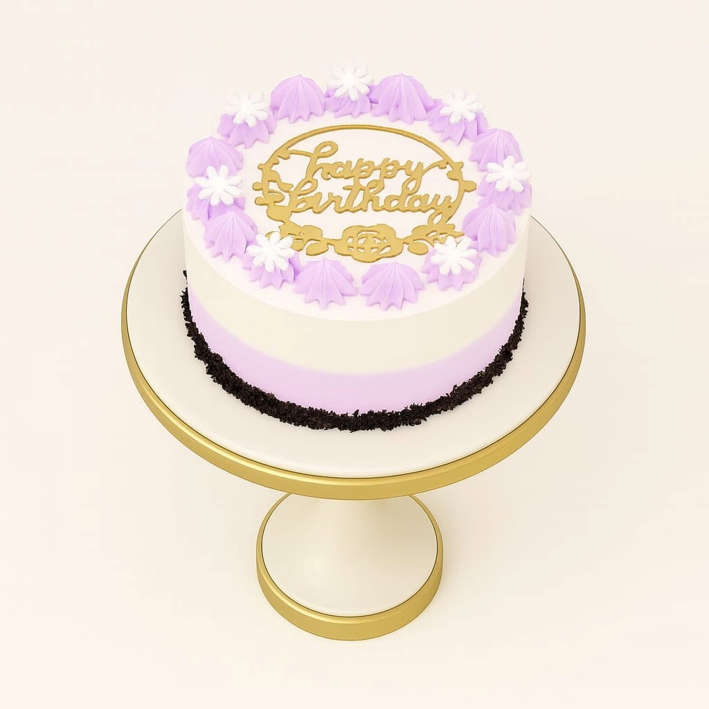 Lavender Blossom Cake