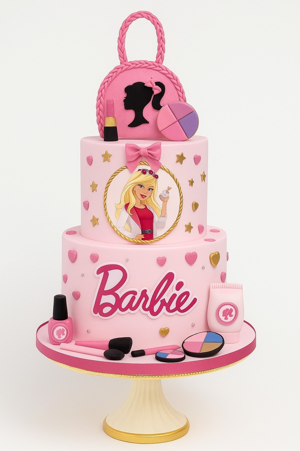 Barbie Makeup Designer Cake