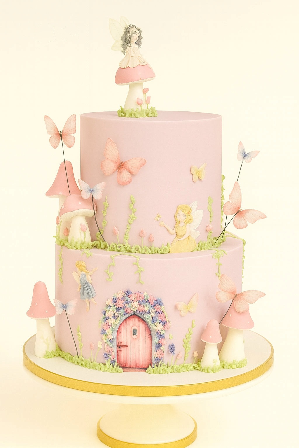 Magical Fairy Garden Cake