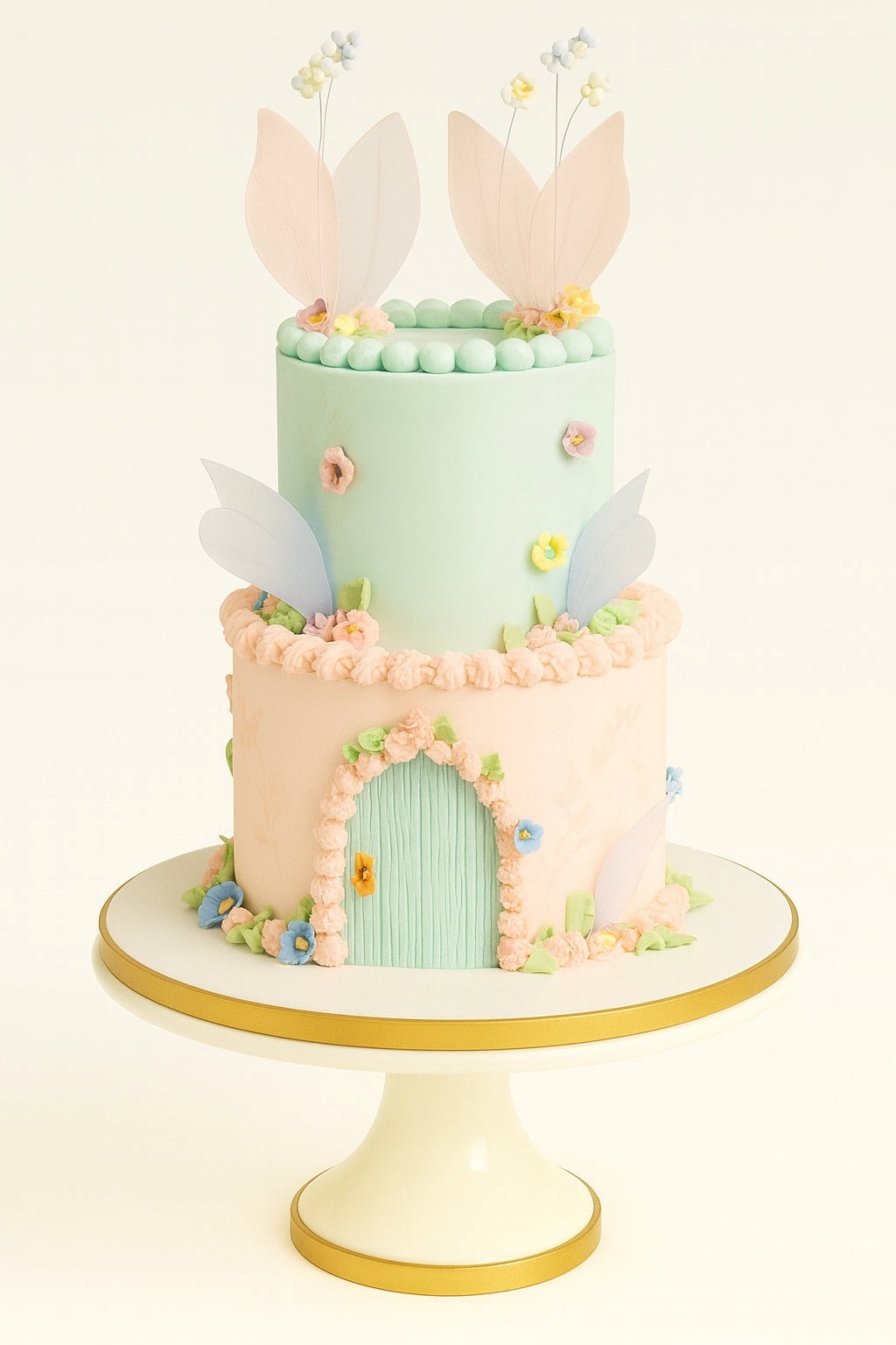 Whimsical Fairy Cottage Cake