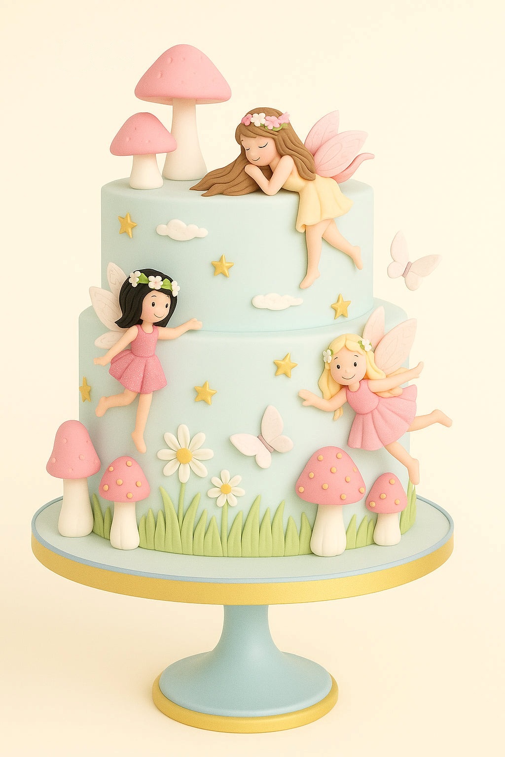 Flying Fairies Fantasy Cake