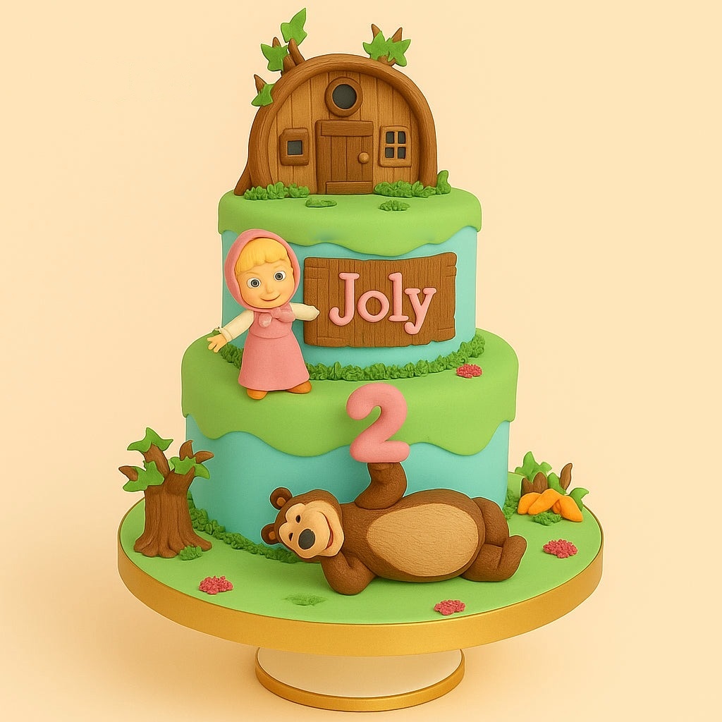 Masha’s Cozy Cottage Cake