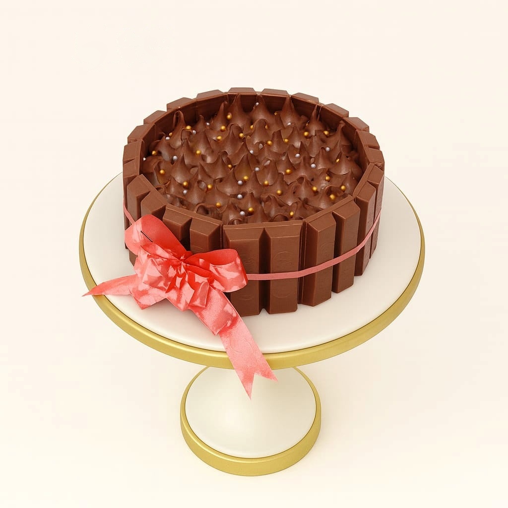 KitKat Crown Celebration Cake