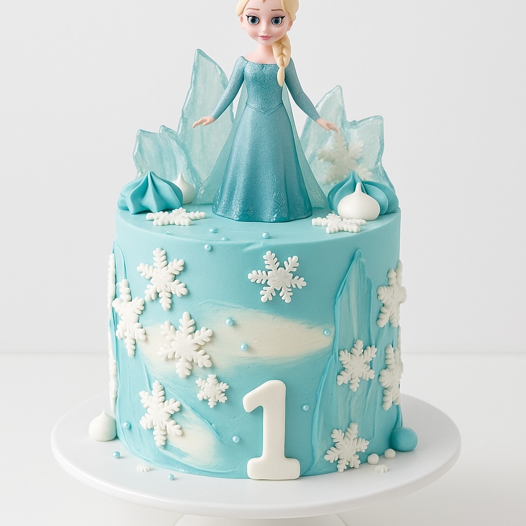Frozen Queen Elsa Cake