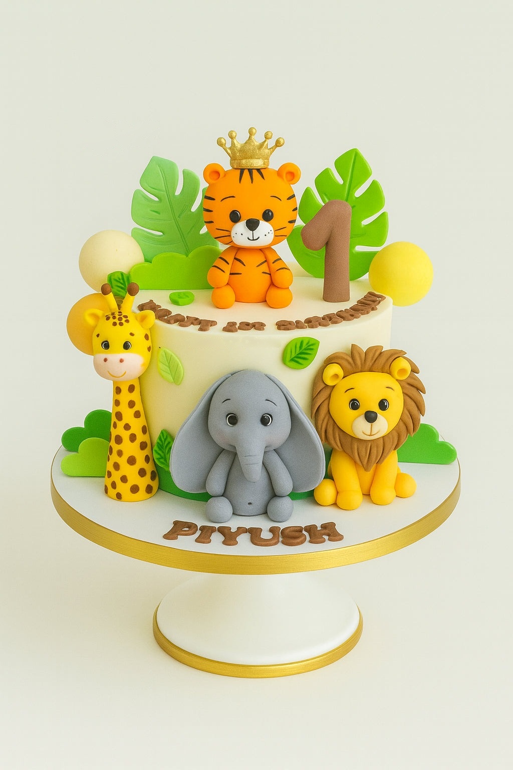 Little Tiger Jungle Cake