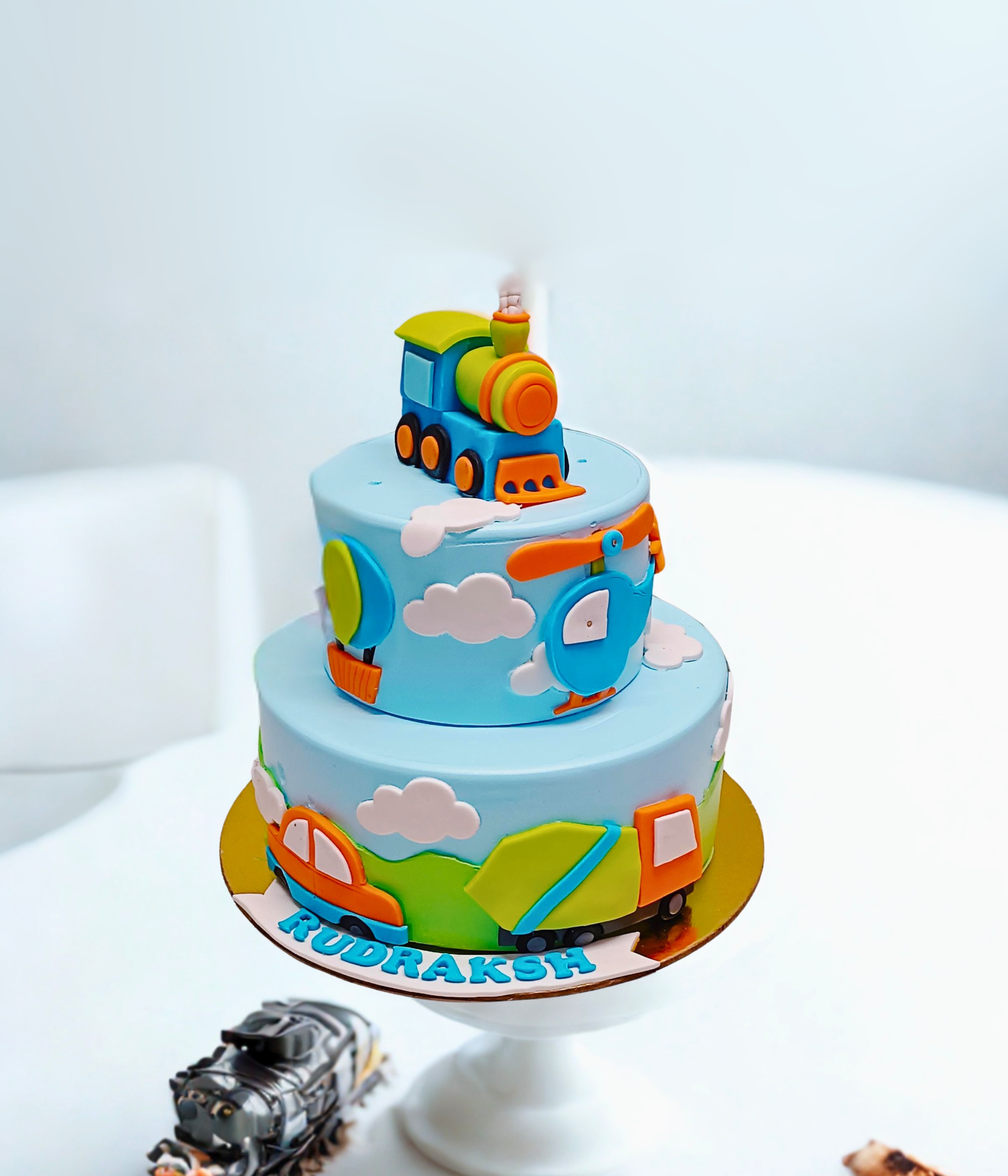 Choo Choo Train Birthday Cake