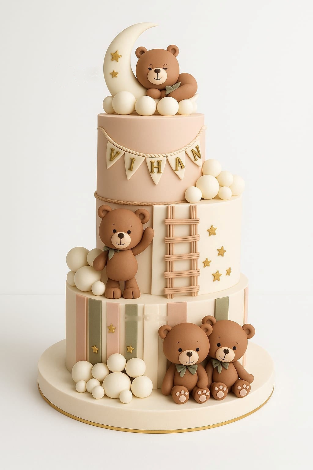 Teddy Moonlight Cake