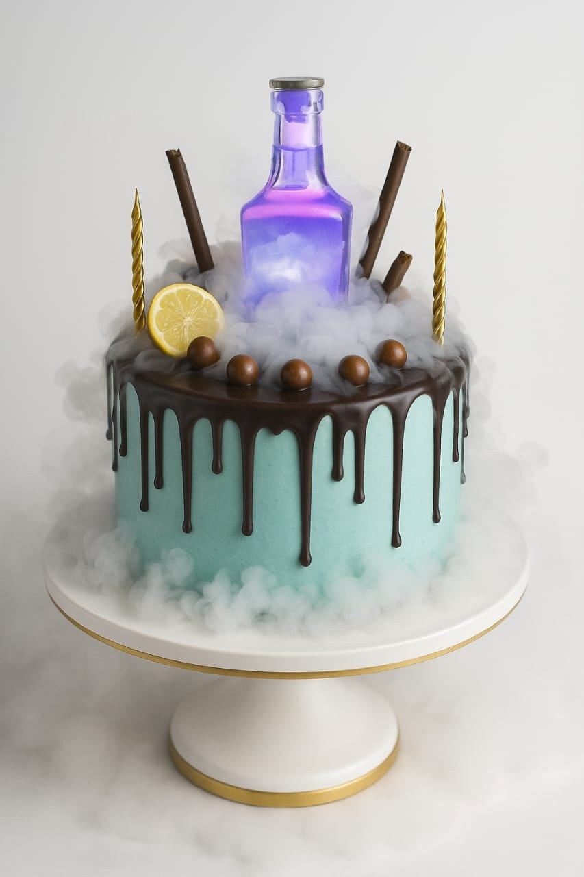 Mystic Potion Fog Cake