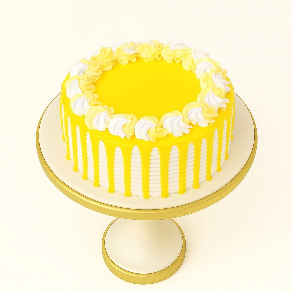 Sunshine Pineapple Delight Cake