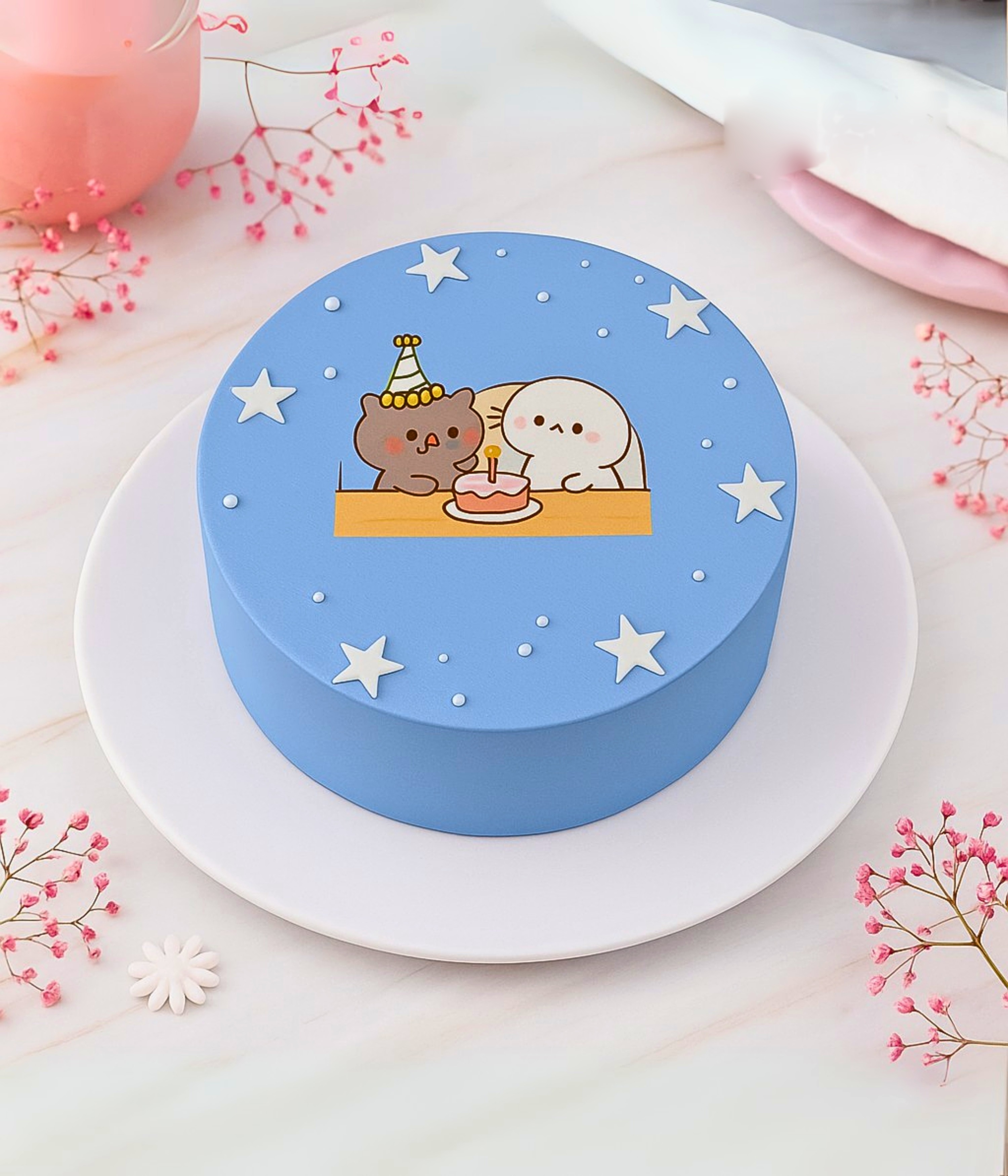 Lovey Dovey Bento Mini Cake