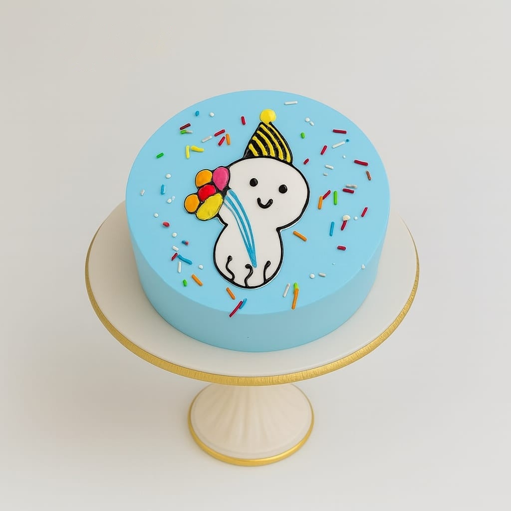 Cute Character Celebration Bento Mini Cake
