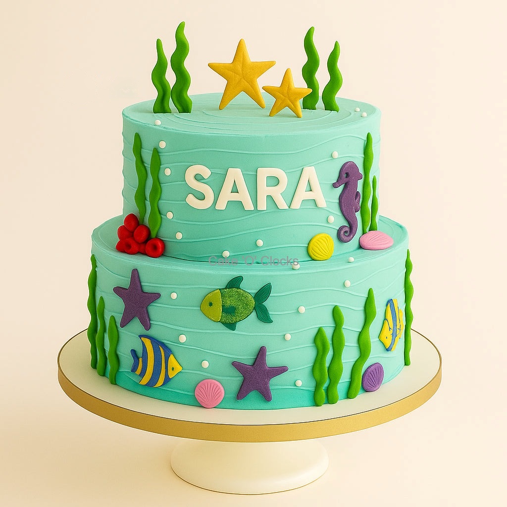 Mermaid Theme Cakes